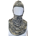 ACU/Foliage Reversible Moisture-Wicking Balaclava Hood/Facemask, One Size Fits Most - New or Used