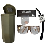 USGI SPECS Ballistic & Laser Protective Goggle System (with Hard OD Case) - New